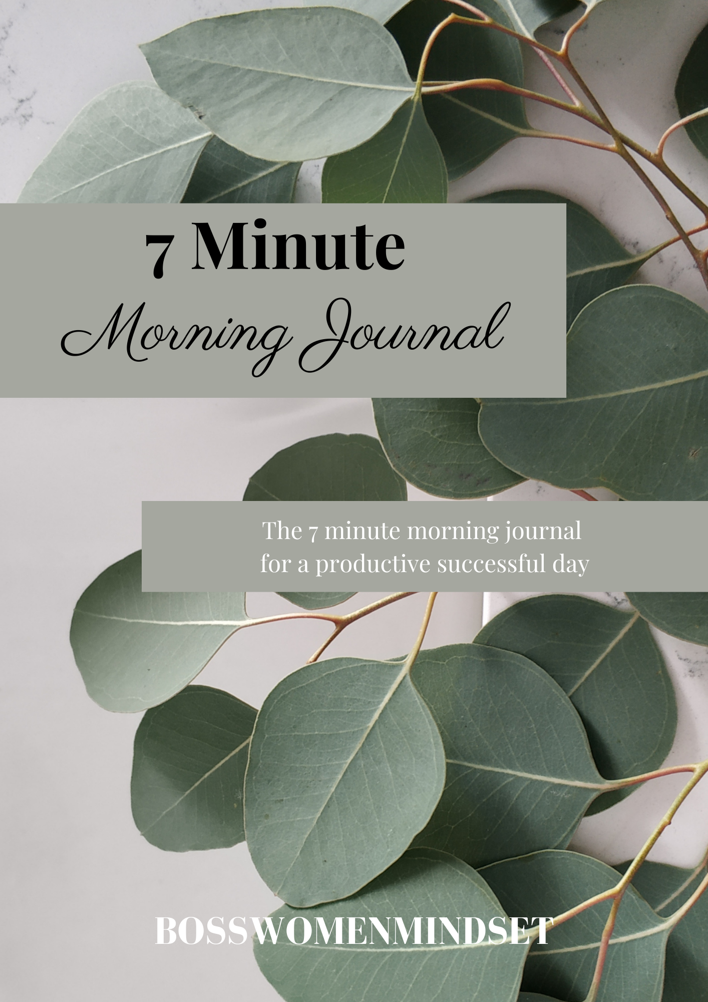 7 Minute Morning Journal